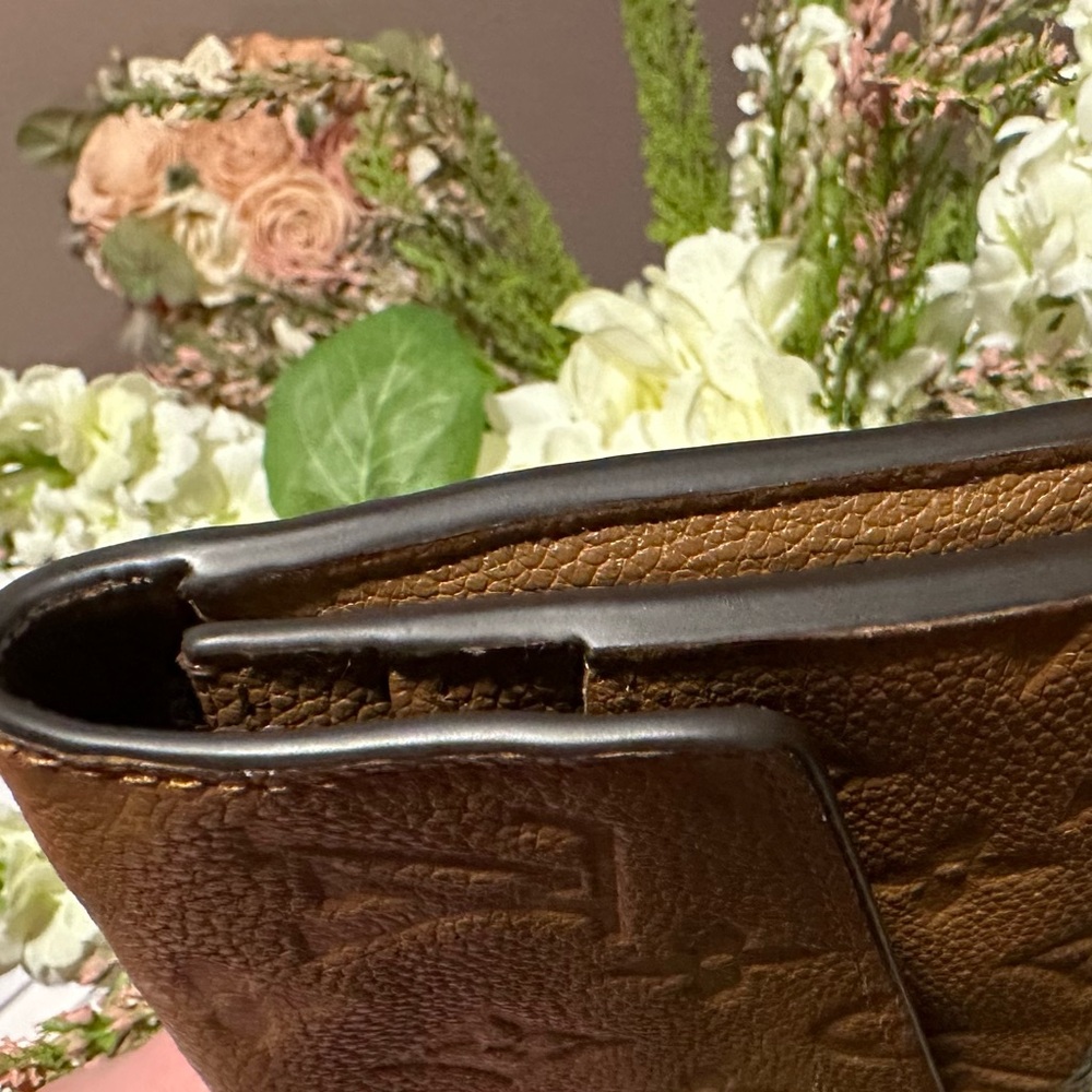 Louis Vuitton Sarah Wallet Empreinte Brown - Picture 12 of 15